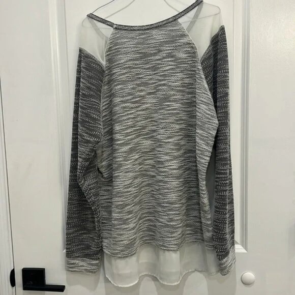 Maurices Mesh Sweater - Picture 2 of 5